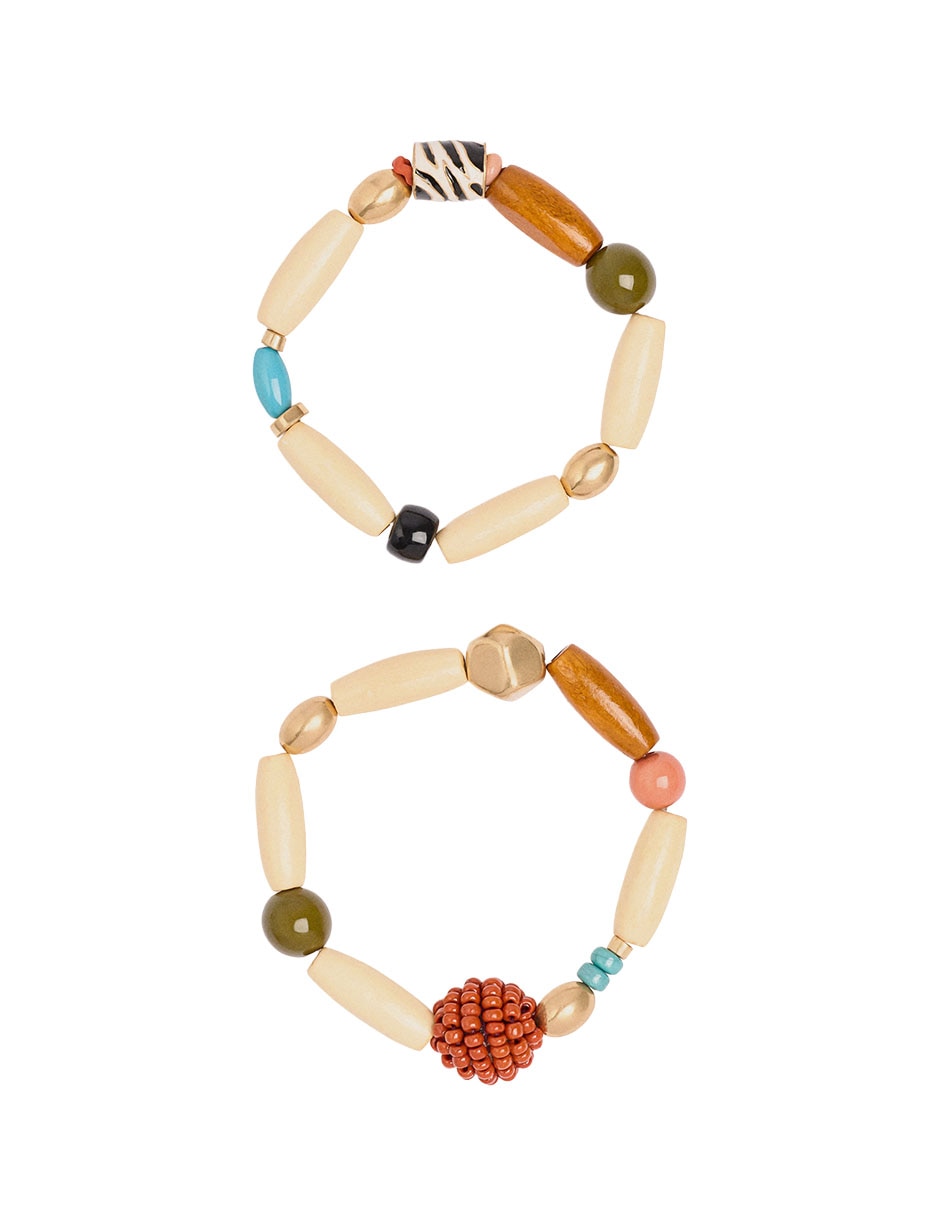 Set De Pulsera Parfois Kruger Land De Mezcla De Materiales Sin Kilataje