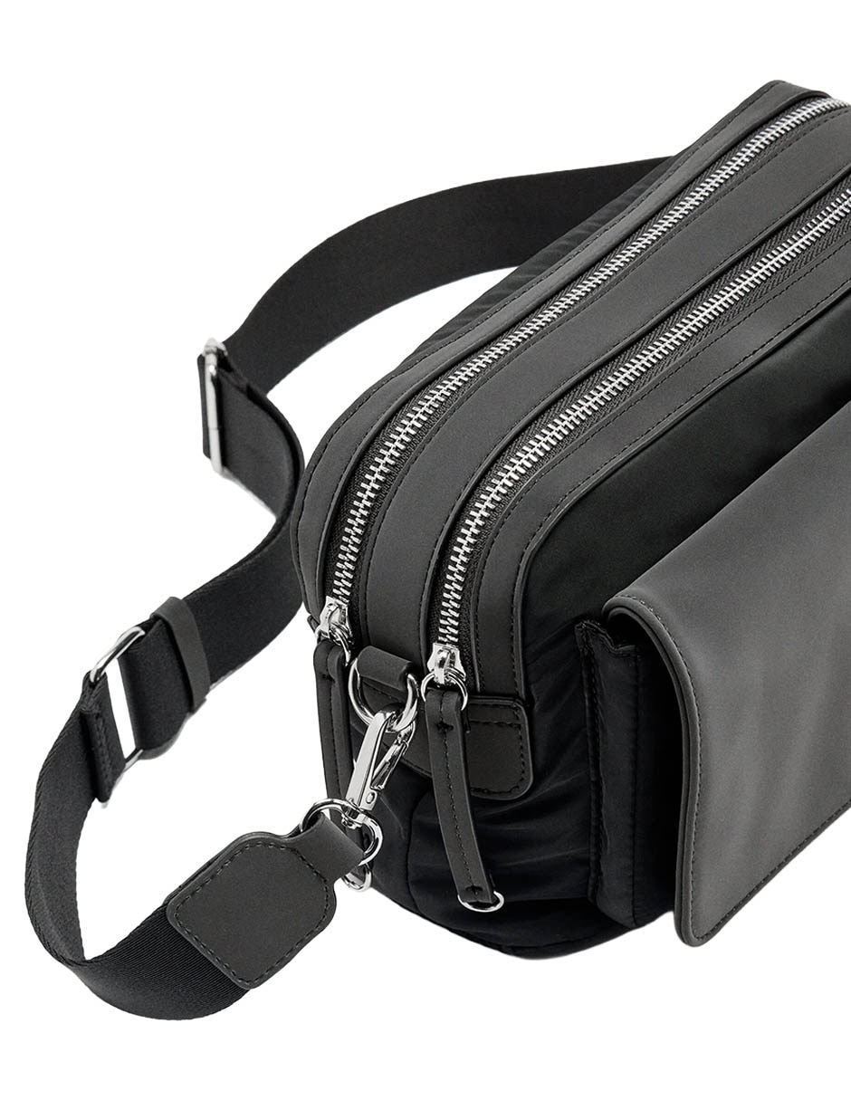 Bolsa Crossbody Parfois Libra Set De Mezcla De Materiales Para Mujer