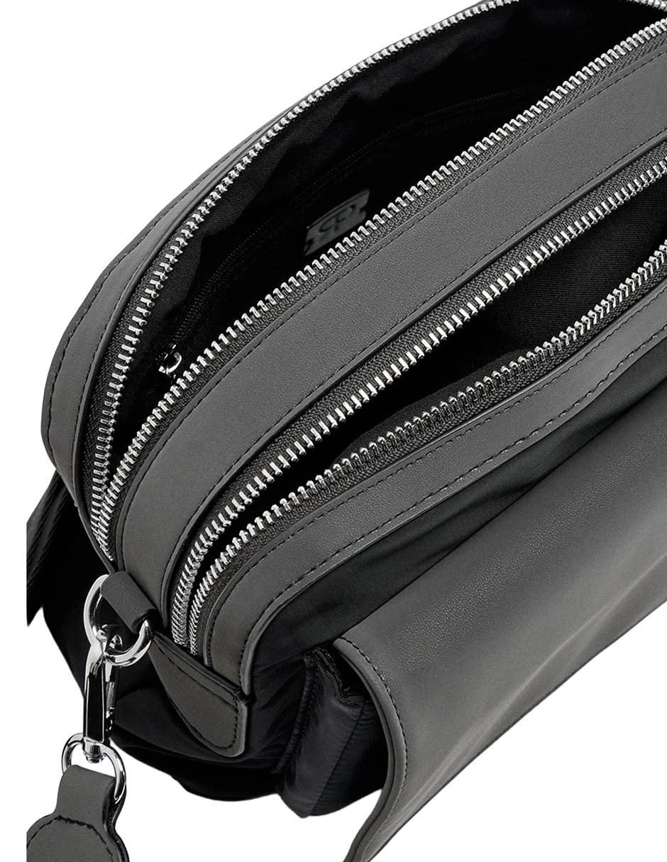 Bolsa Crossbody Parfois Libra Set De Mezcla De Materiales Para Mujer