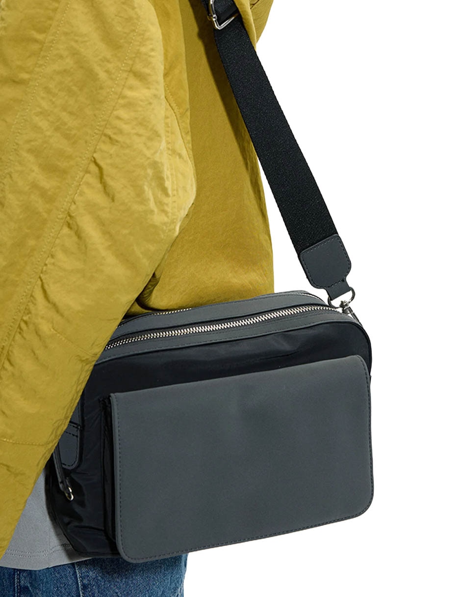 Bolsa Crossbody Parfois Libra Set De Mezcla De Materiales Para Mujer