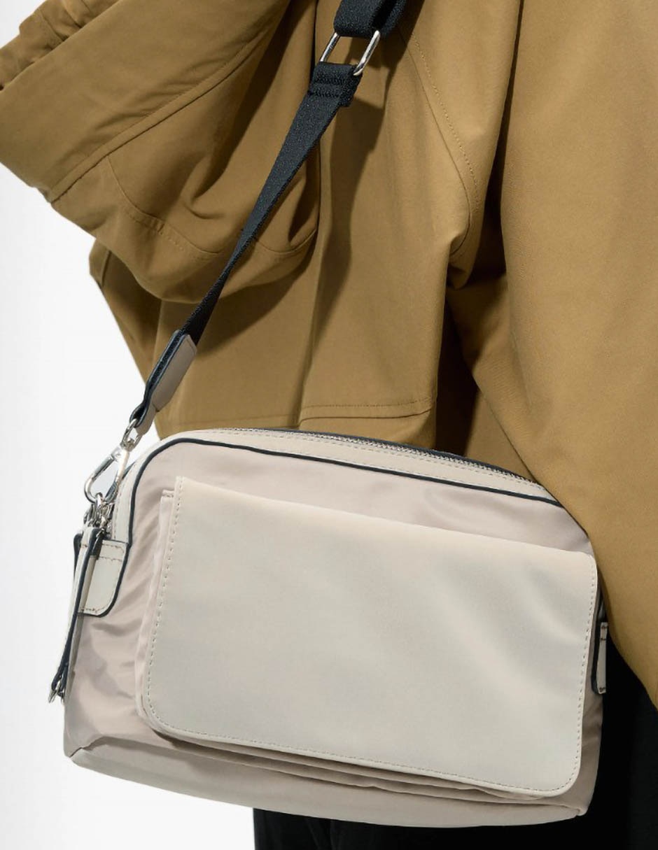 Bolsa Crossbody Libra Set De Mezcla De Materiales Para Mujer 2