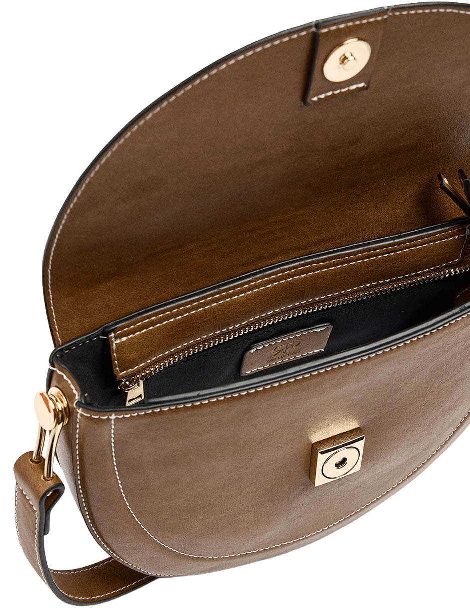 Bolsa Crossbody Asher De Poliuretano Para Mujer 4