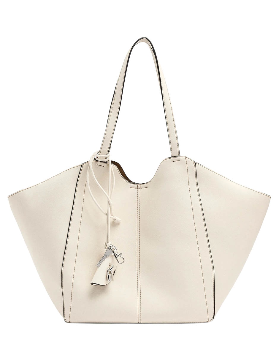Bolsa Shopper Panama De Poliuretano Para Mujer