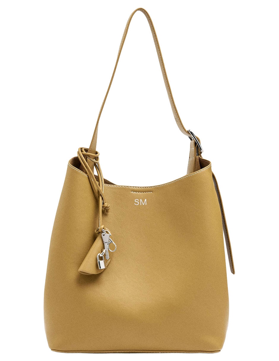Bolsa Shopper Parfois Panama De Poliuretano Para Mujer