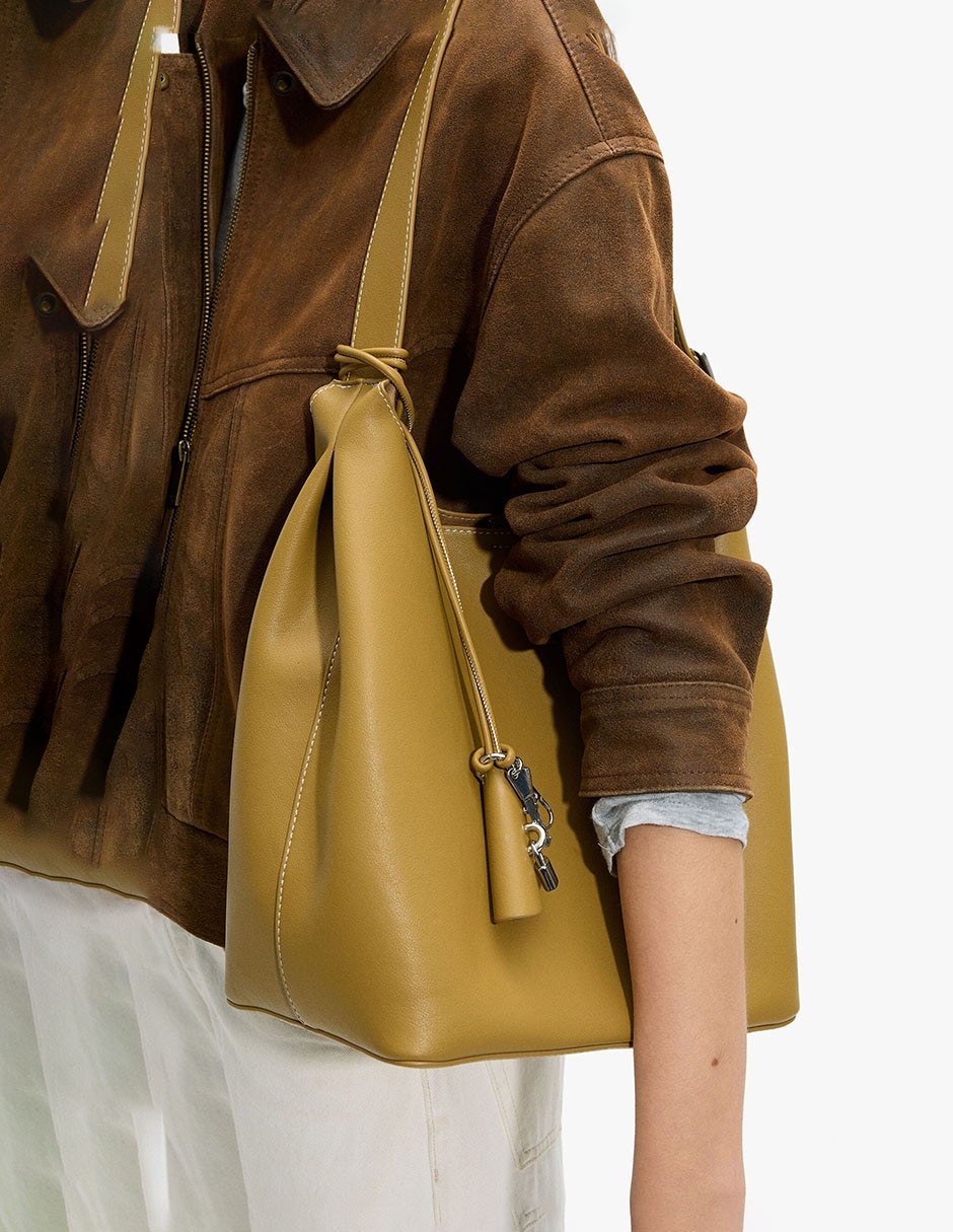 Bolsa Shopper Parfois Panama De Poliuretano Para Mujer