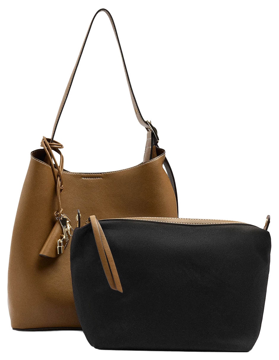 Bolsa Shopper Panama De Poliuretano Para Mujer 3