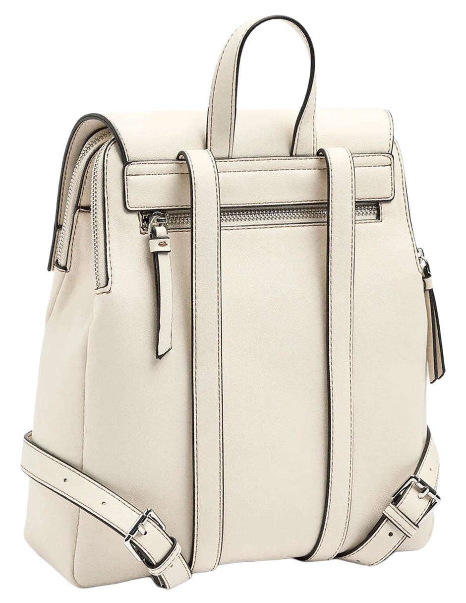 Bolsa Backpack Panama De Poliuretano Para Mujer 2