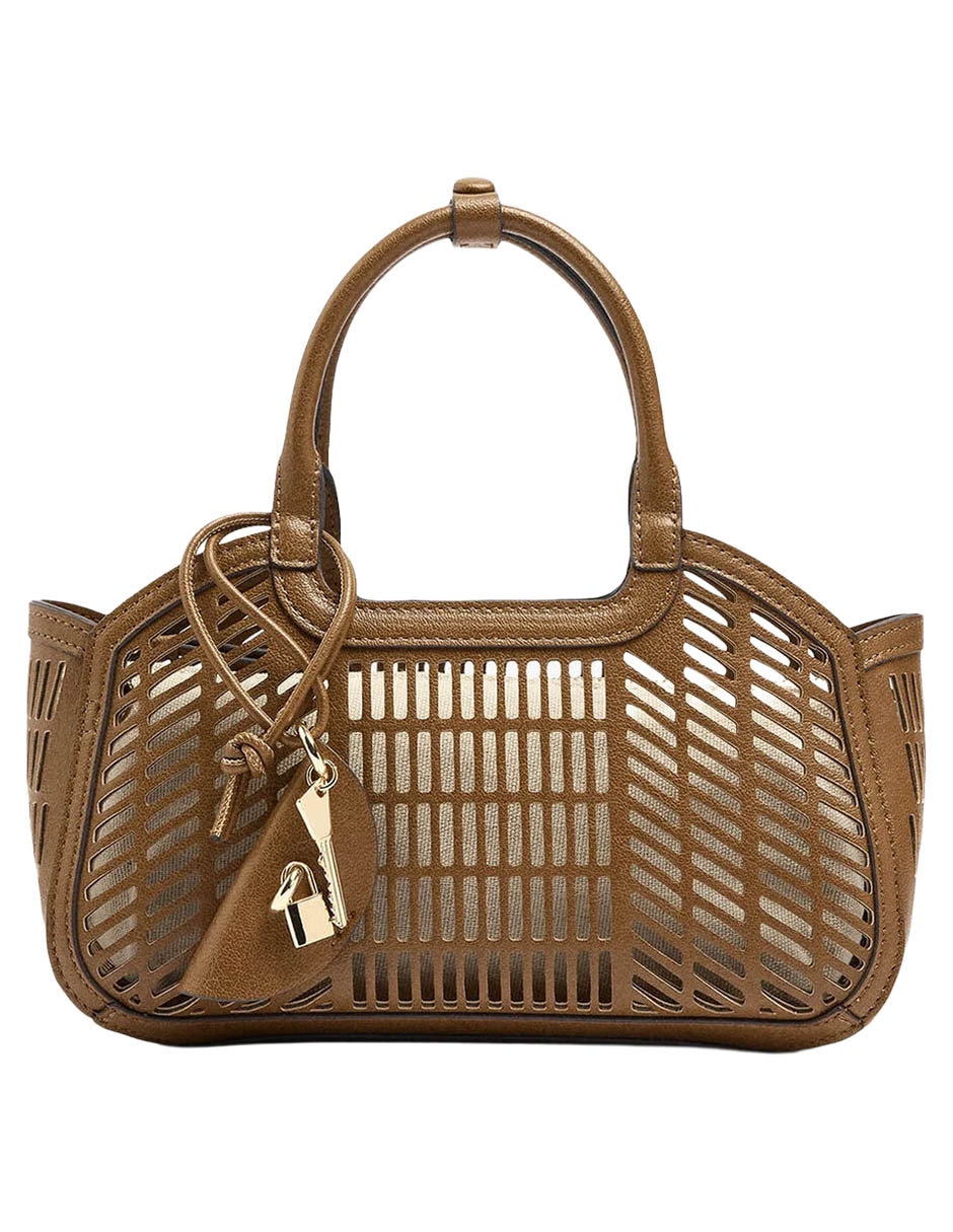 Bolsa Tote Panama De Poliuretano Para Mujer
