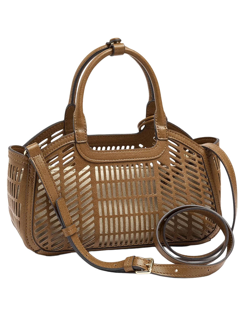 Bolsa Tote Panama De Poliuretano Para Mujer 3