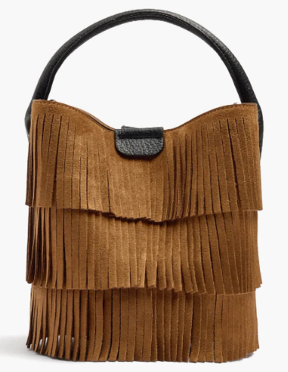 Bolsa Bucket Asher De Mezcla De Materiales Para Mujer