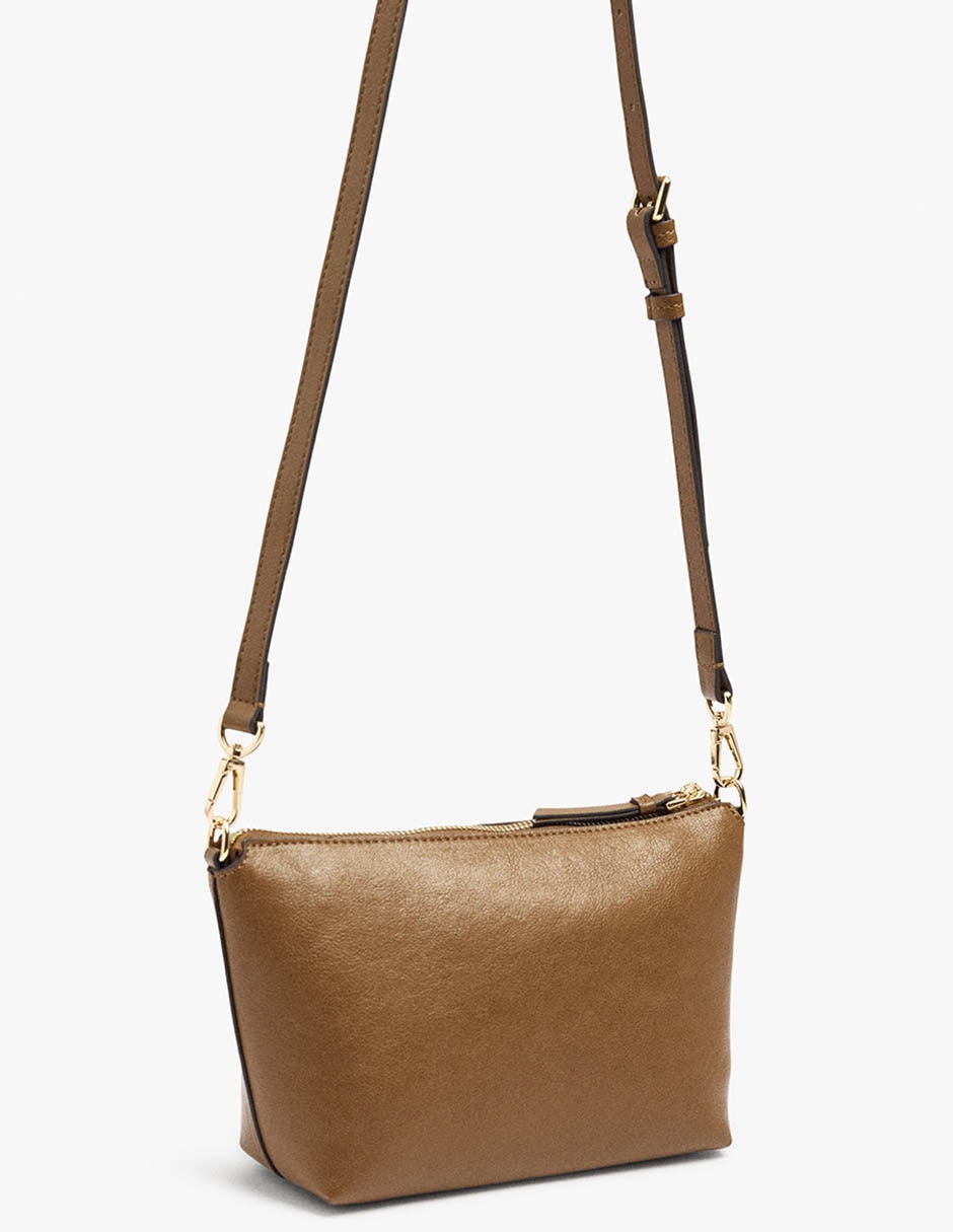 Bolsa Crossbody Panama De Poliuretano Para Mujer 4