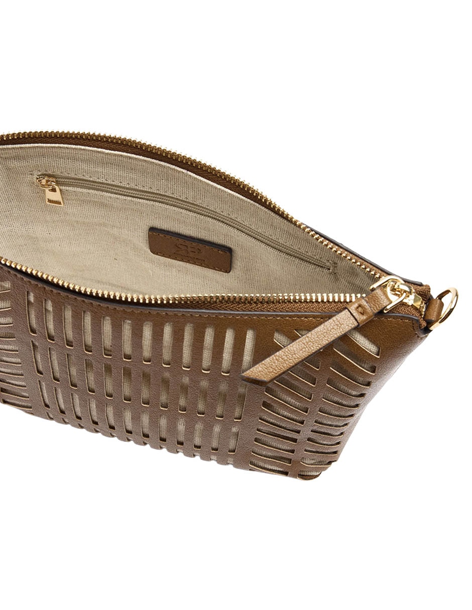 Bolsa Crossbody Panama De Poliuretano Para Mujer 5
