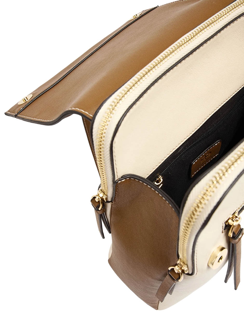 Bolsa Backpack Panama De Poliuretano Para Mujer 4