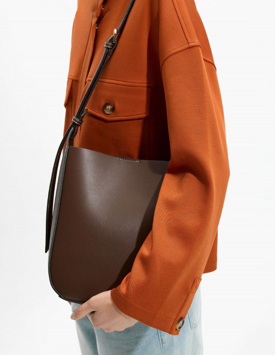 Bolsa Crossbody Parfois Venice  De Poliuretano Para  Mujer