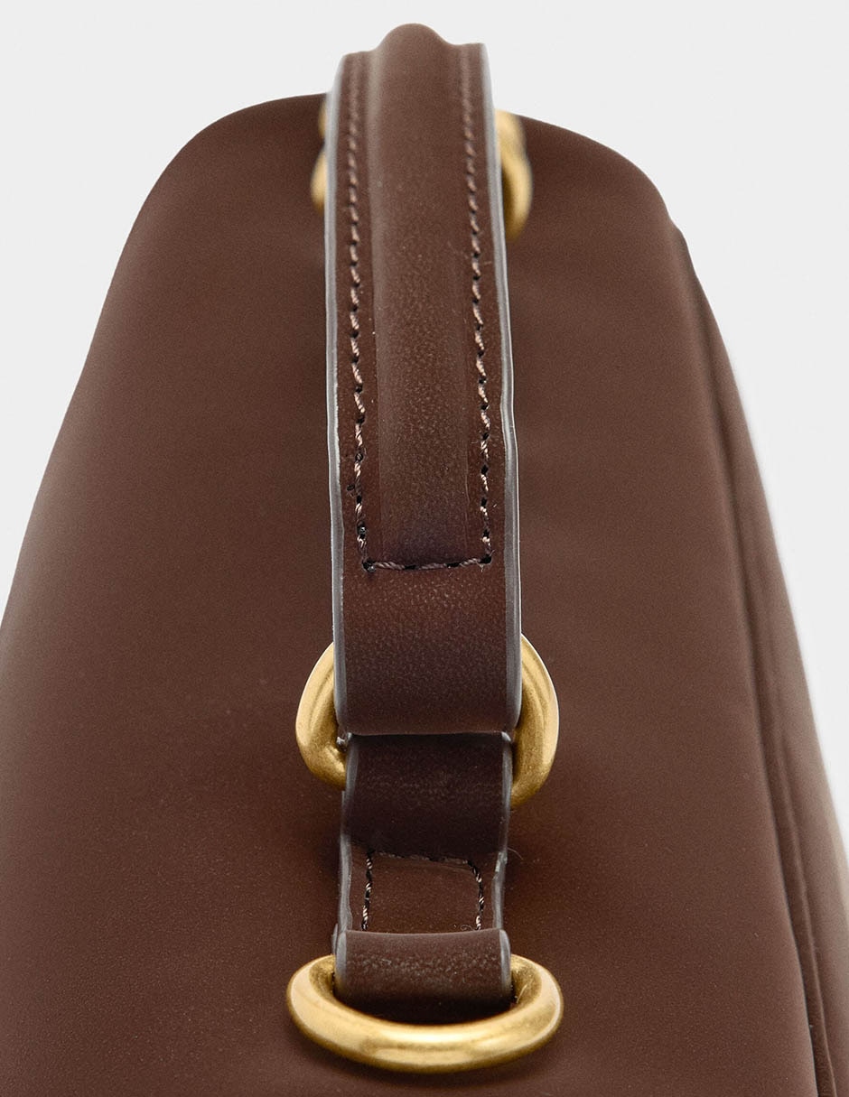 Bolsa Crossbody Cornucopia De Poliuretano Para Mujer 2