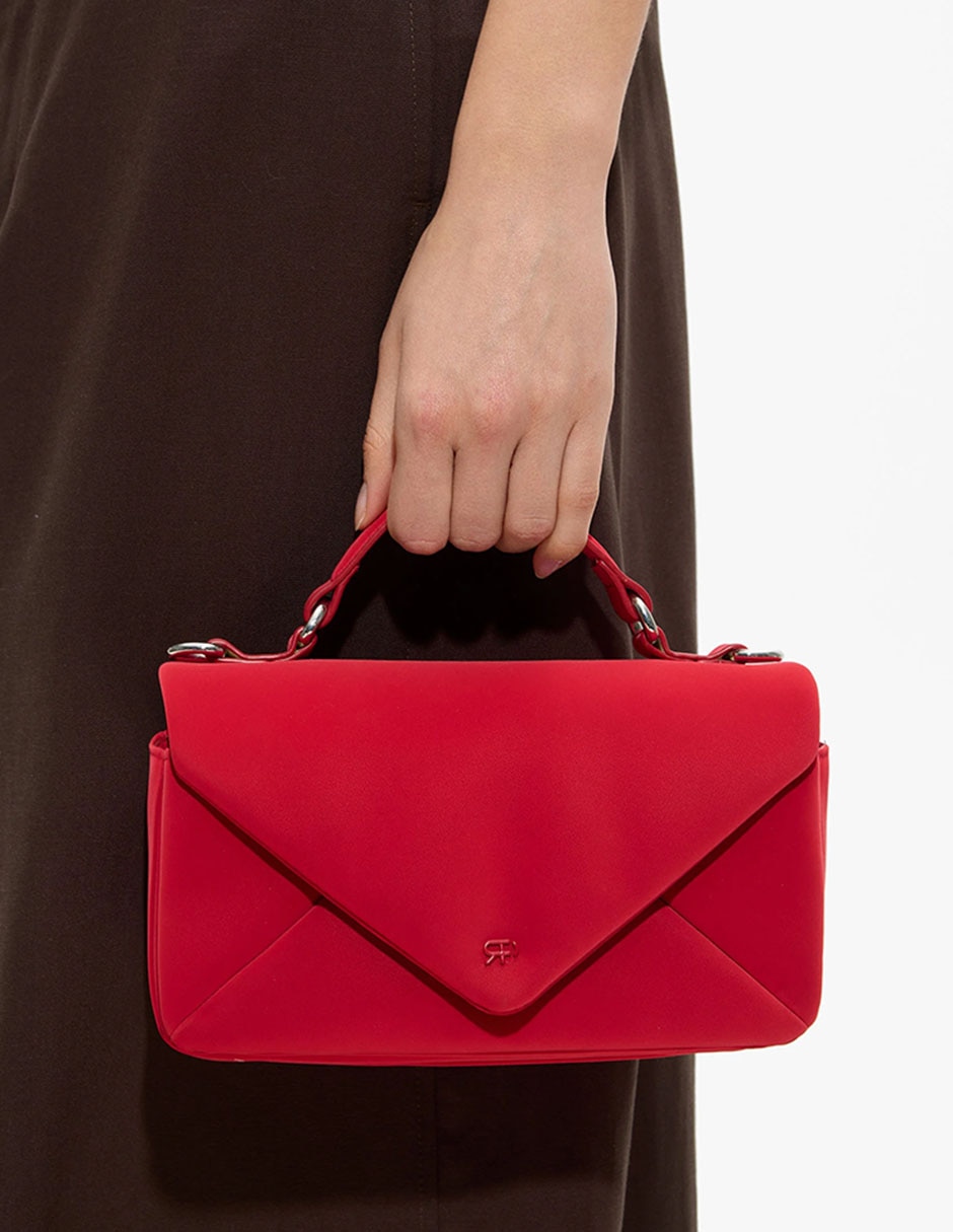 Bolsa Crossbody Parfois Cornucopia De Poliuretano Para Mujer