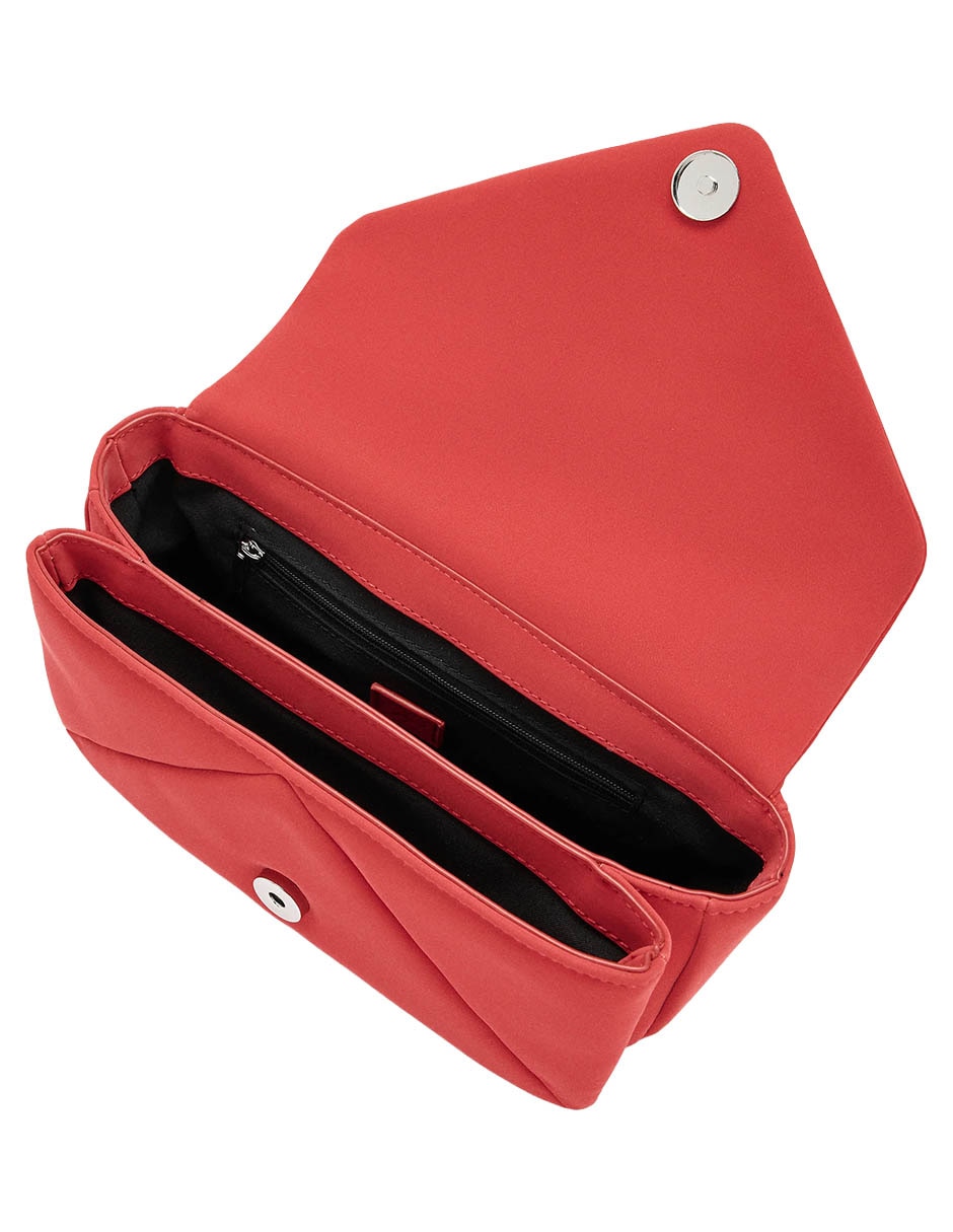 Bolsa Crossbody Parfois Cornucopia De Poliuretano Para Mujer