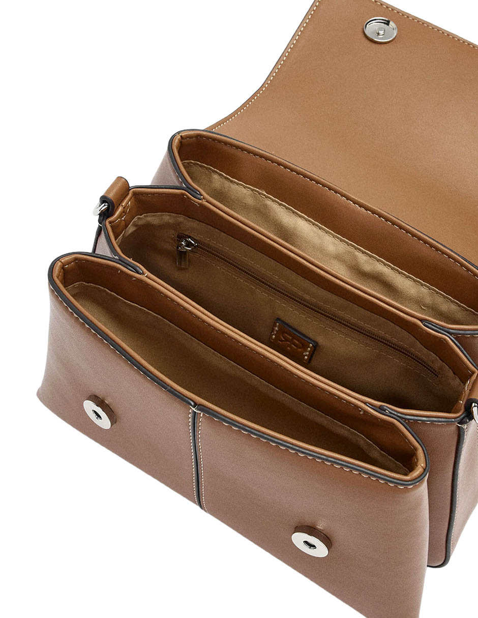 Bolsa Crossbody Venice De Poliuretano Para Mujer 3