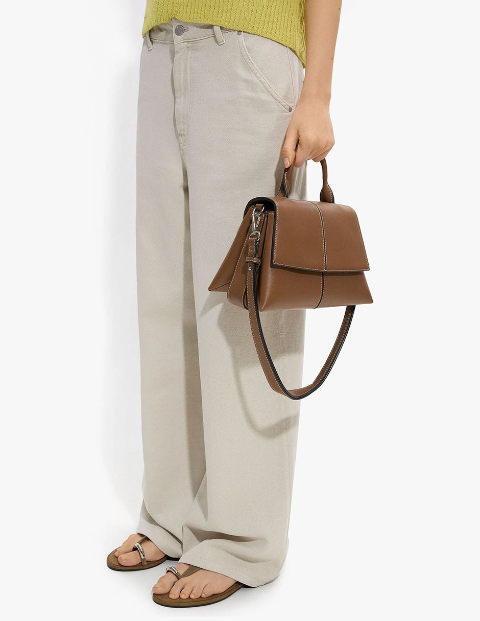 Bolsa Crossbody Venice De Poliuretano Para Mujer 4
