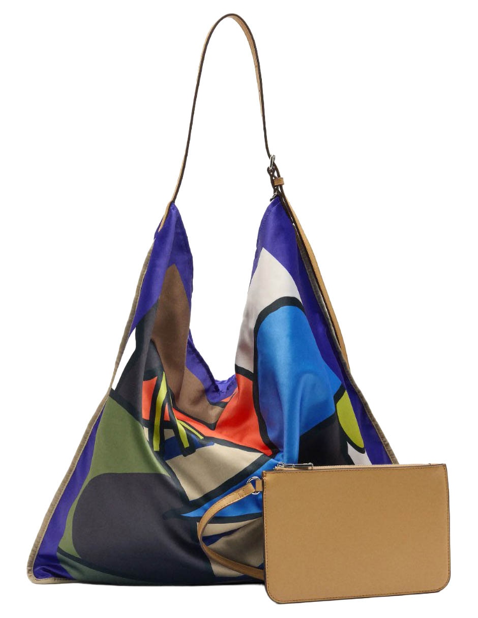 Bolsa Shopper Libra Set De Mezcla De Materiales Para Mujer 3