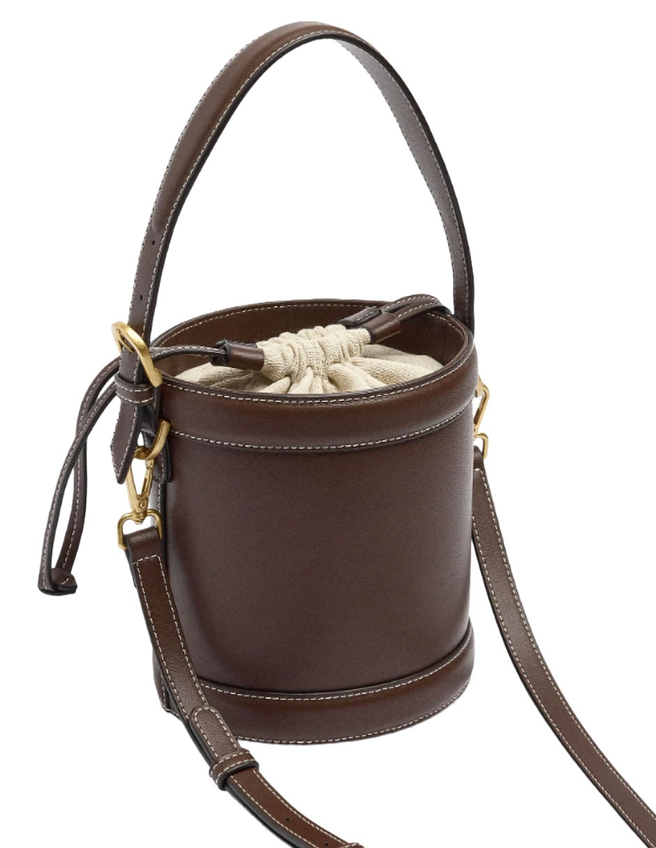 Bolsa Bucket Venice De Poliuretano Para Mujer 2