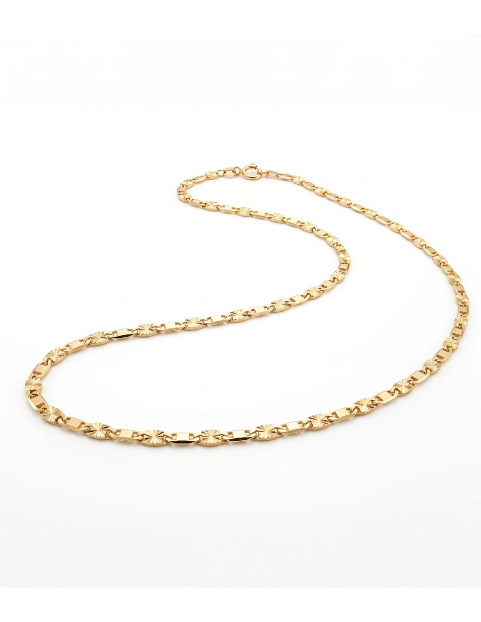 Cadena oro laminado de 18 k