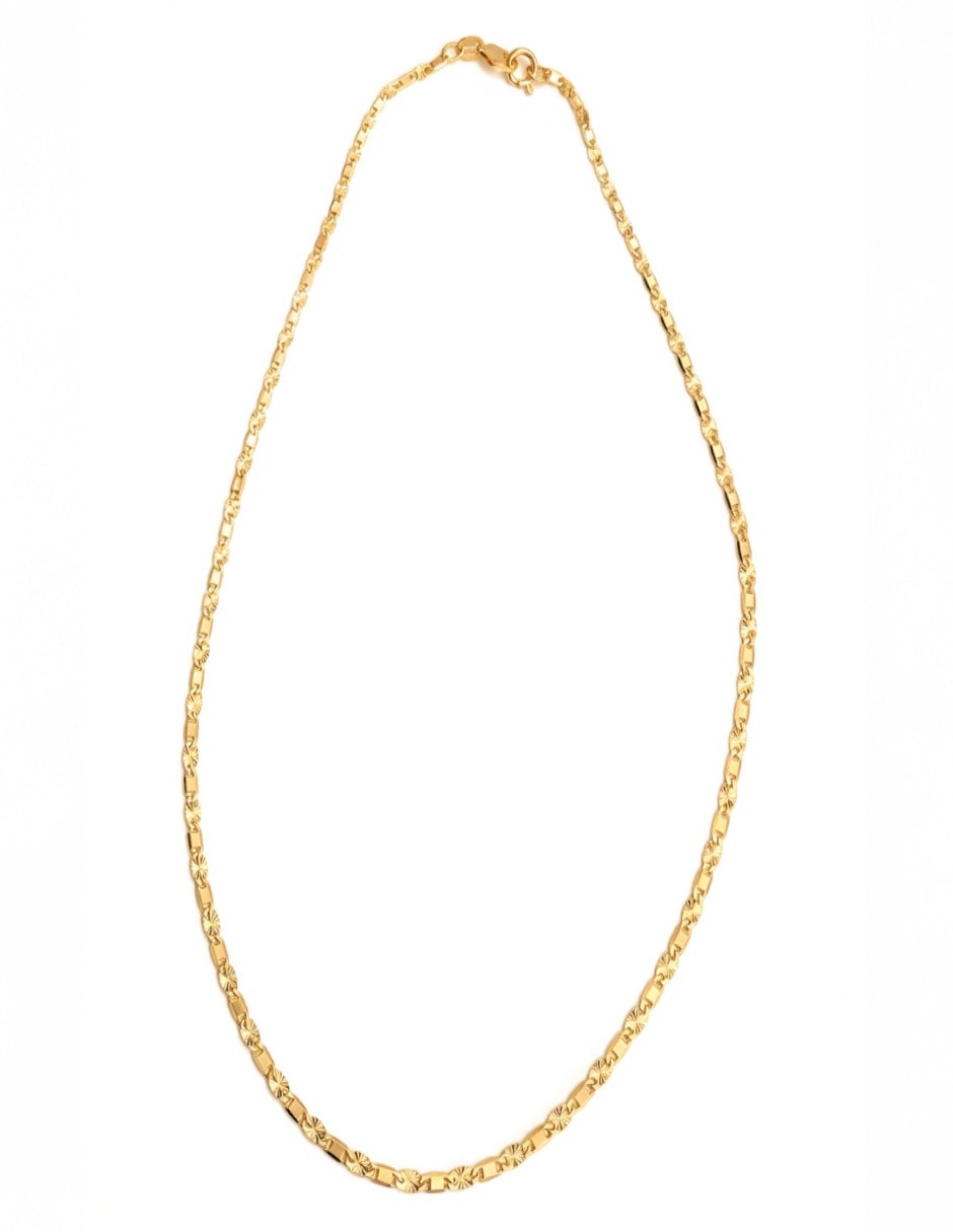 Cadena oro laminado de 18 k 5