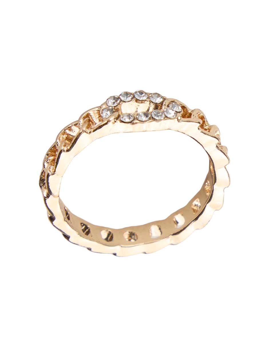 Set anillo con acabado pulido 4