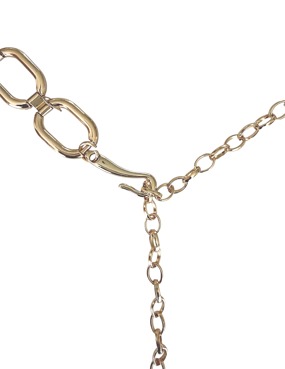 Cinturón Map de metal para mujer
