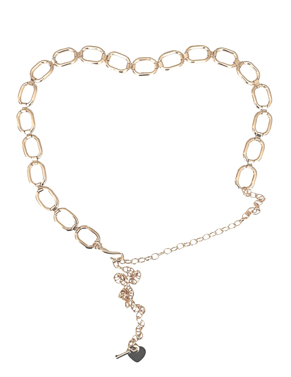 Cinturón de metal para mujer