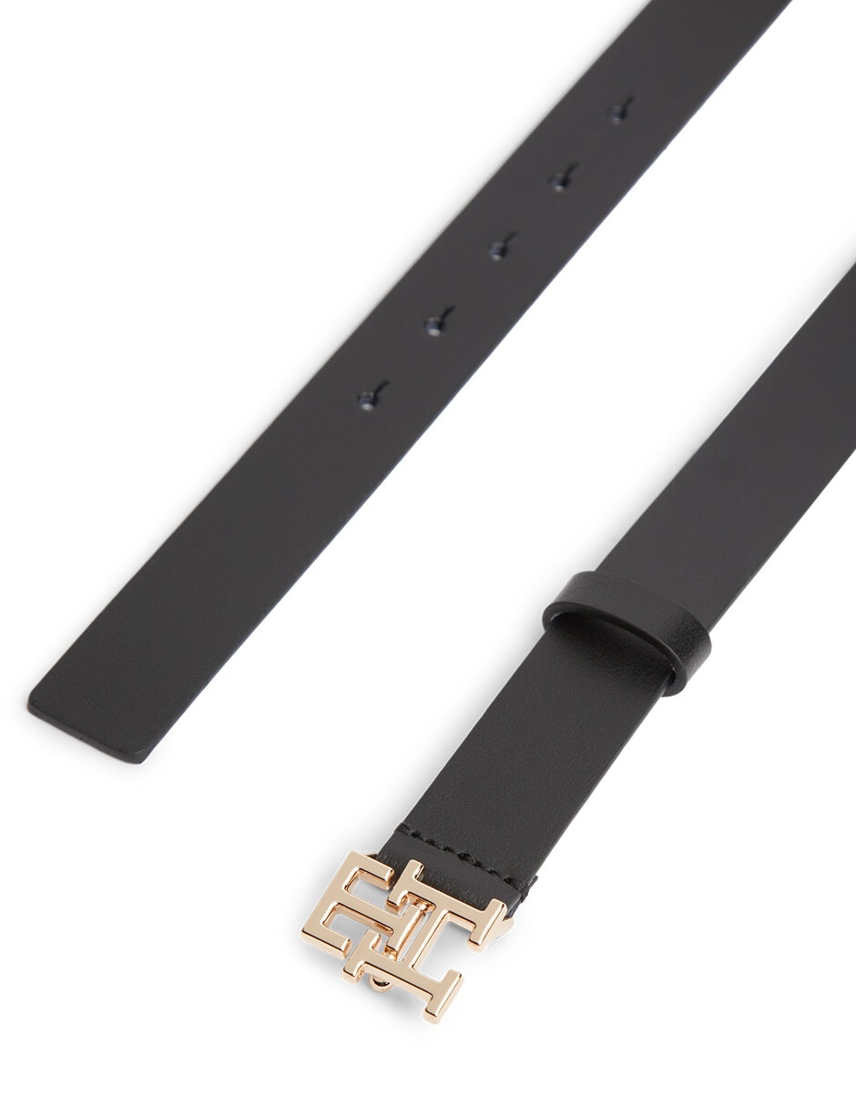 Cinturón tommy de piel para mujer
