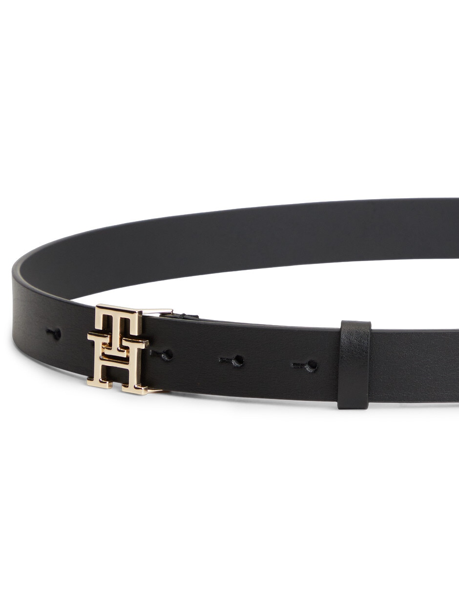 Cinturón tommy de piel para mujer