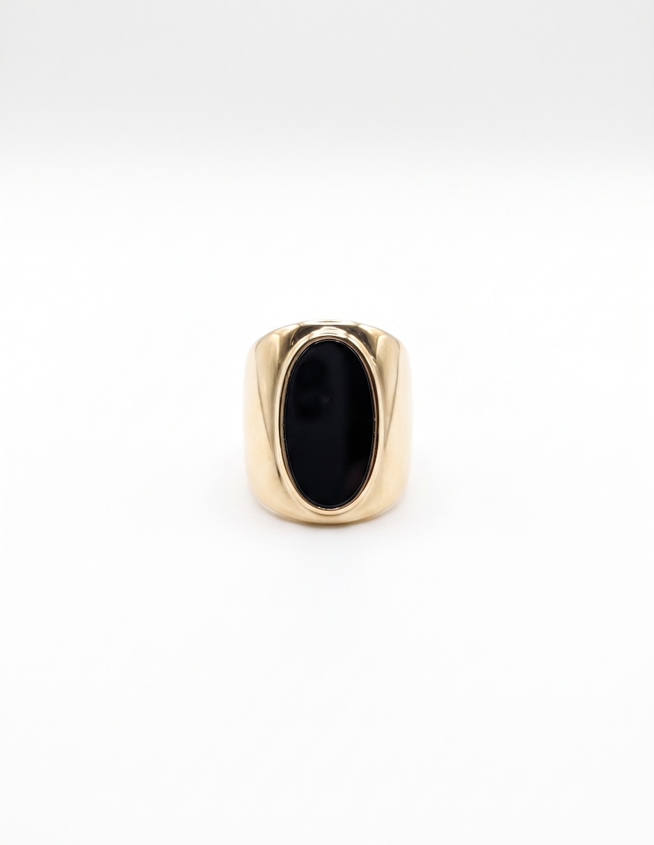 Anillo ovalado acabado pulido Anillo ovalado acabado pulido