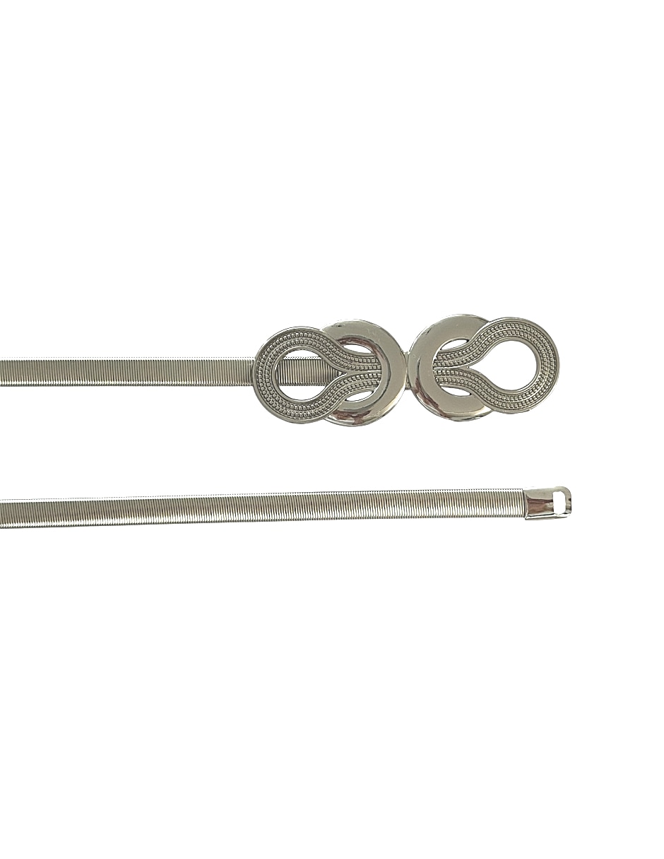 Cinturón map de metal para mujer