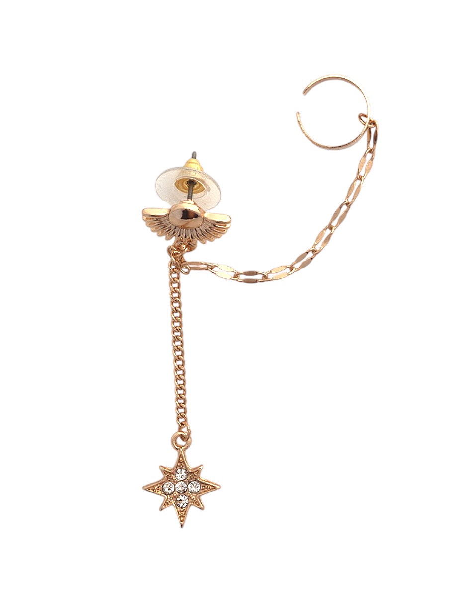 Ear cuff de (si aplica) Estrella No aplica sin familia de Metal Sin kilataje con acabado Lustre Sin gema Ear cuff de (si aplica) Estrella No aplica sin familia de Metal Sin kilataje con acabado Lustre Sin gema