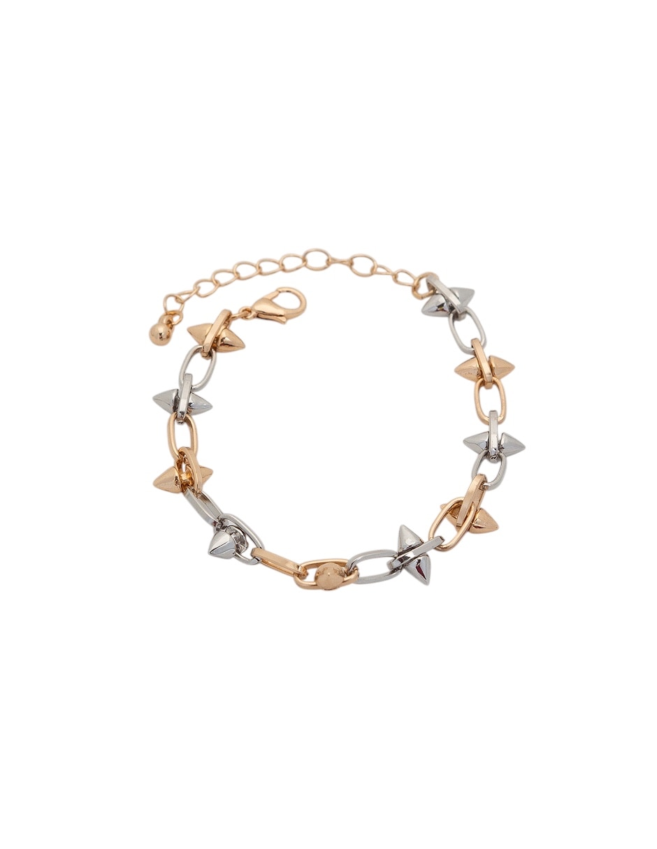 Pulsera joyería de metal con acabado Pulsera joyería de metal con acabado