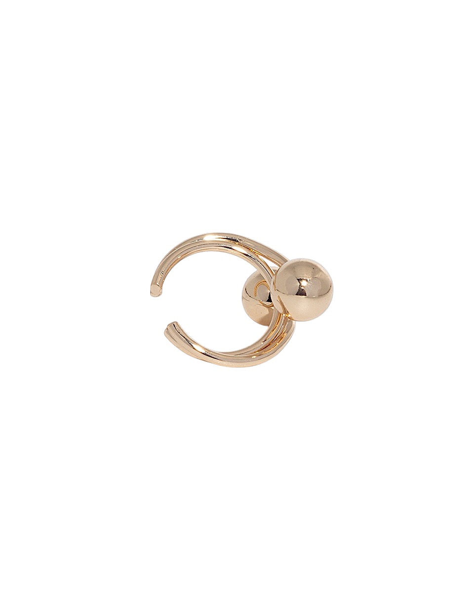 Anillo joyería de bala de metal lustre 3
