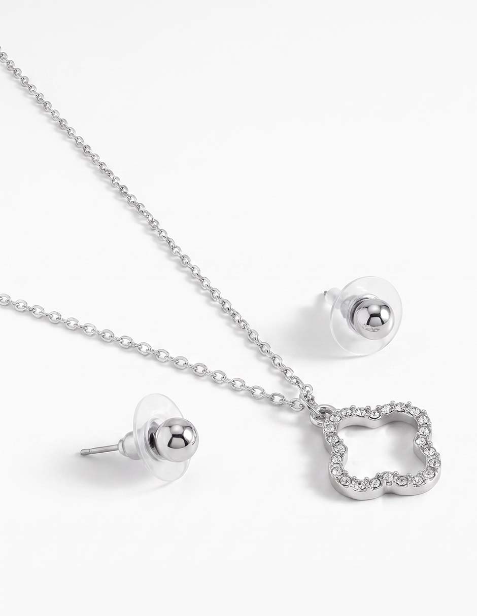Set de collar y aretes 1