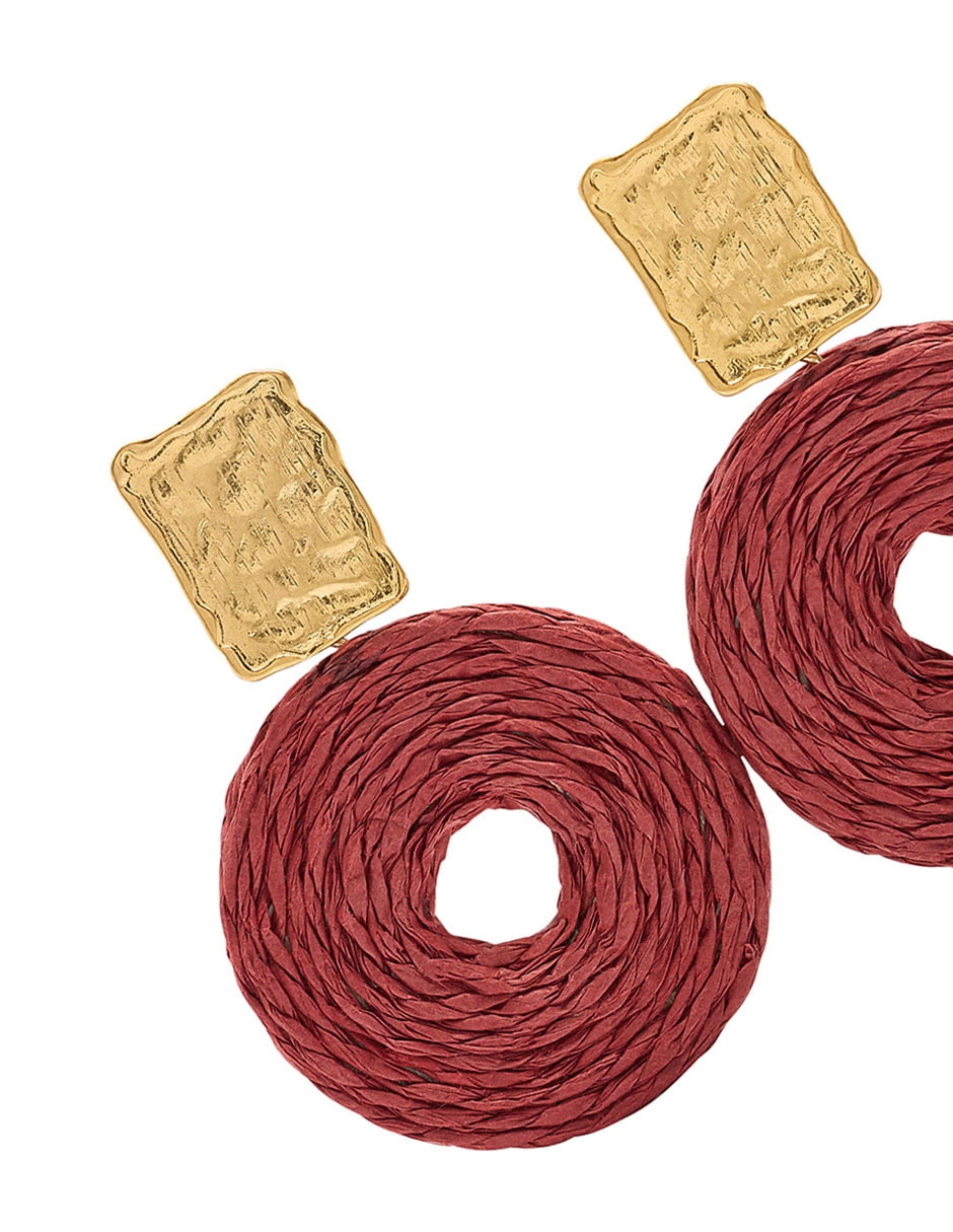 Aretes almara con acabado mate 3