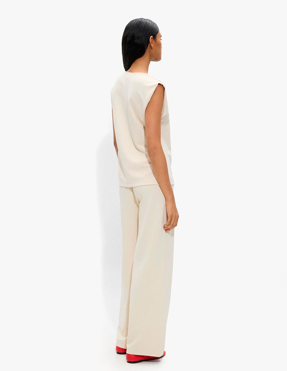 Pantalón de vestir regular para mujer 5