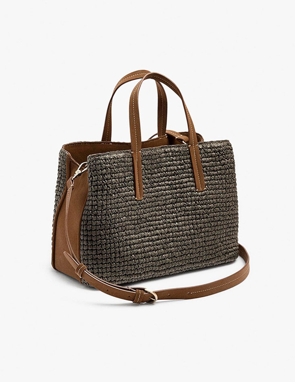 Bolsa tote panama para mujer 3