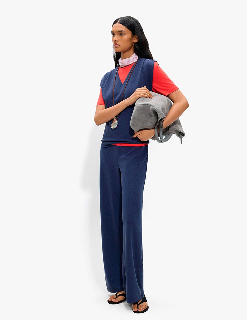 Pantalón de vestir regular para mujer