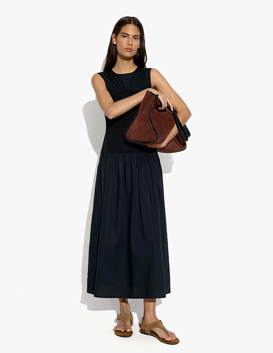 Vestido midi casual veneza para mujer 4