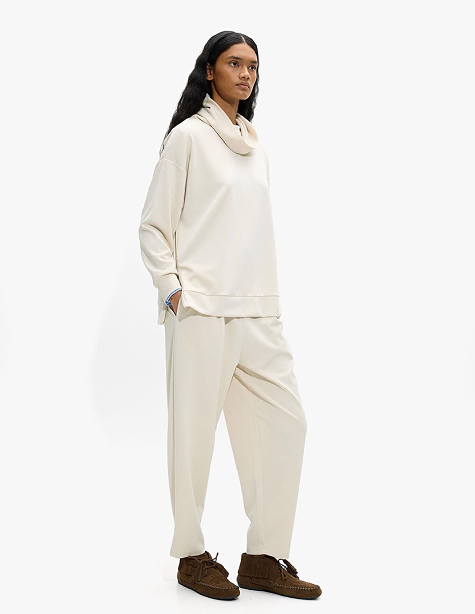 Pantalón de vestir regular para mujer 4