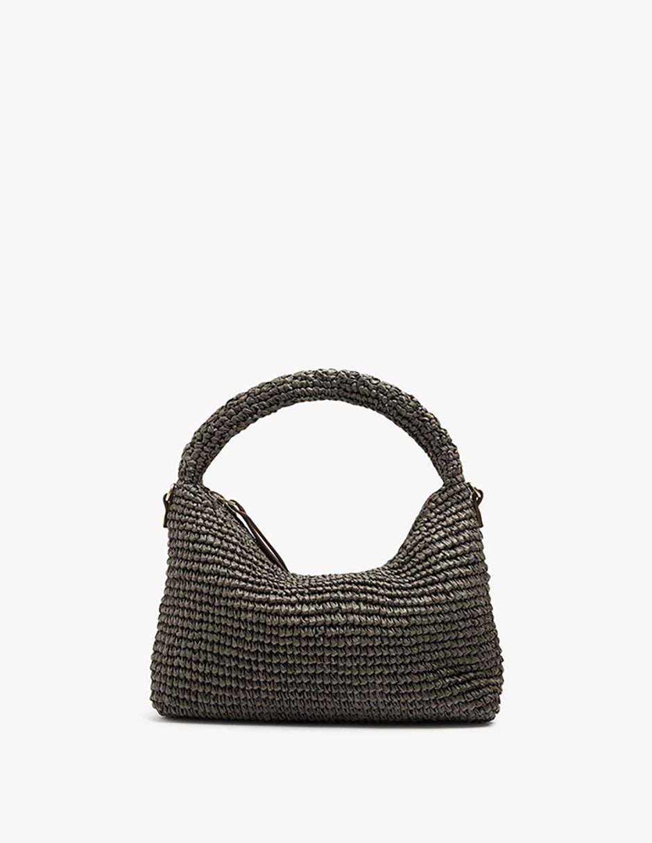 Bolsa shoulder Parfois panama para mujer