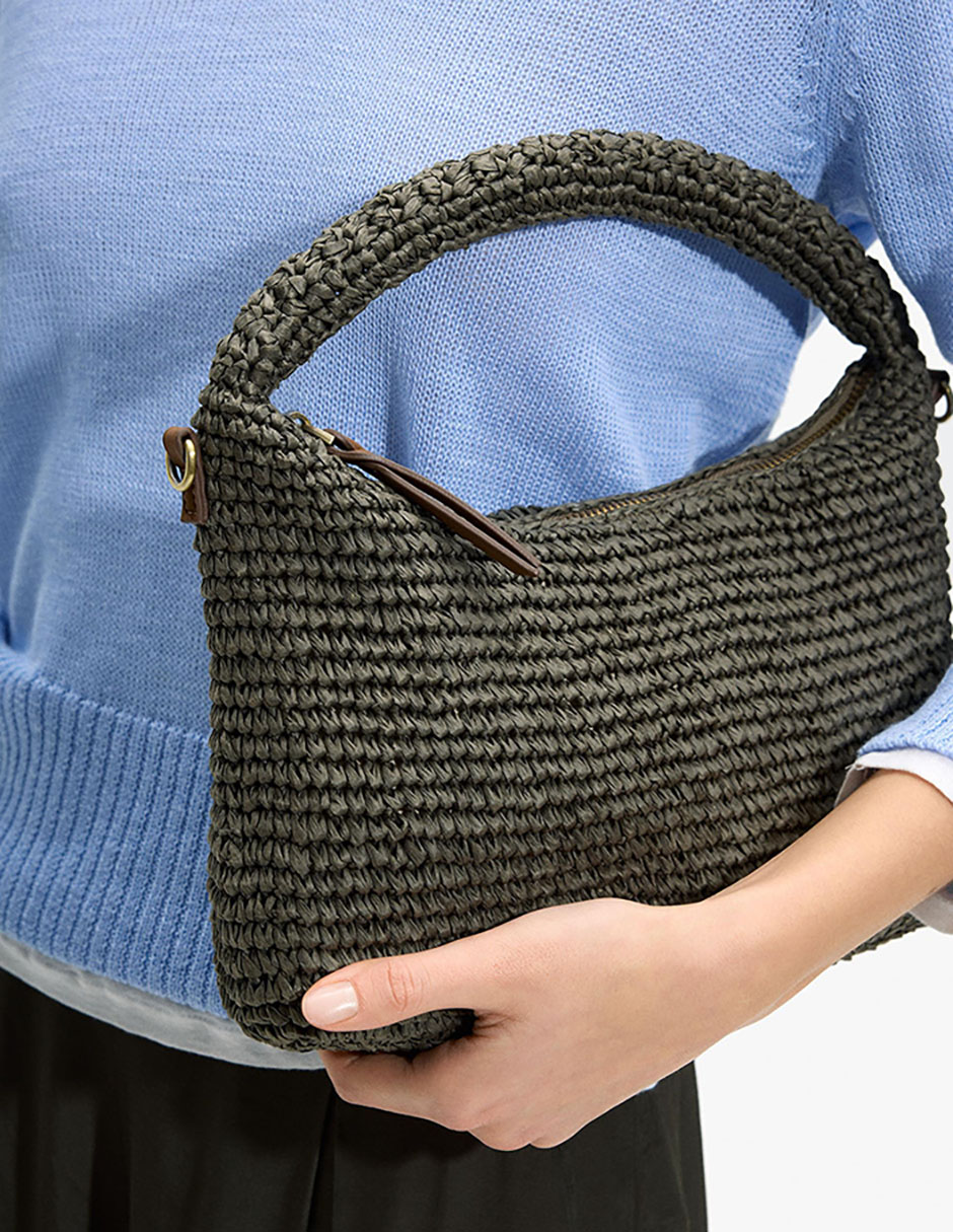 Bolsa shoulder panama para mujer 6