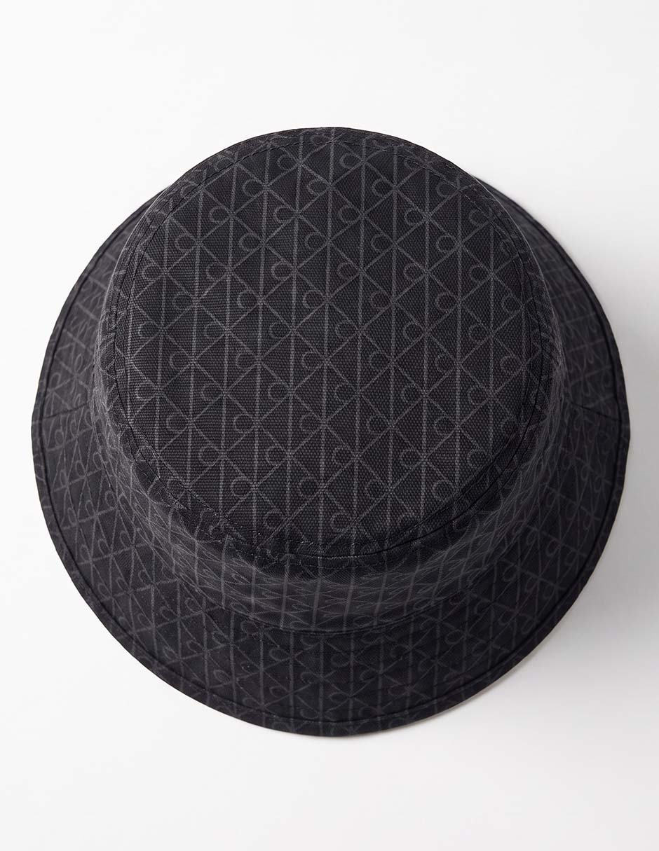 Sombrero bucket calvin klein con estampado logo 2
