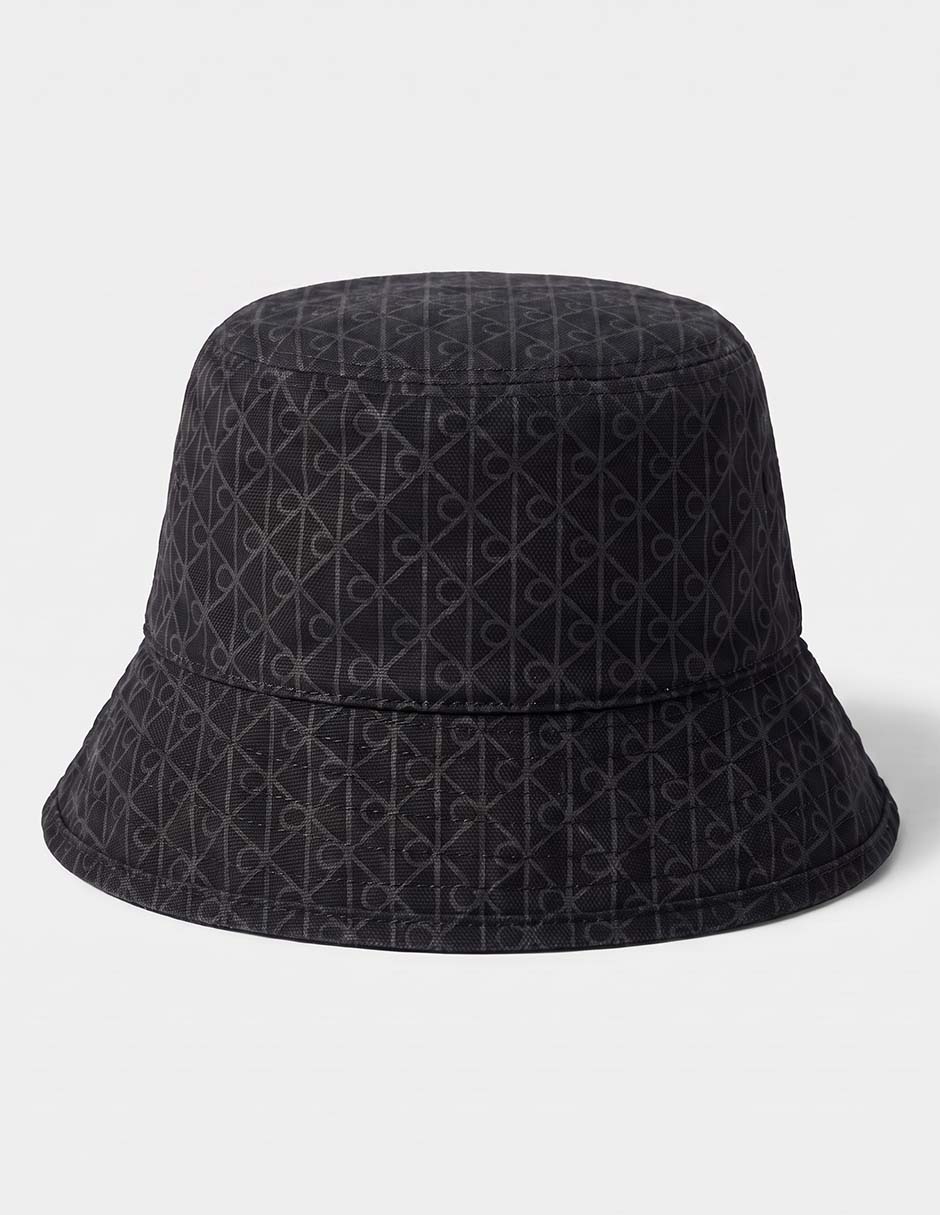 Sombrero bucket calvin klein con estampado logo 3