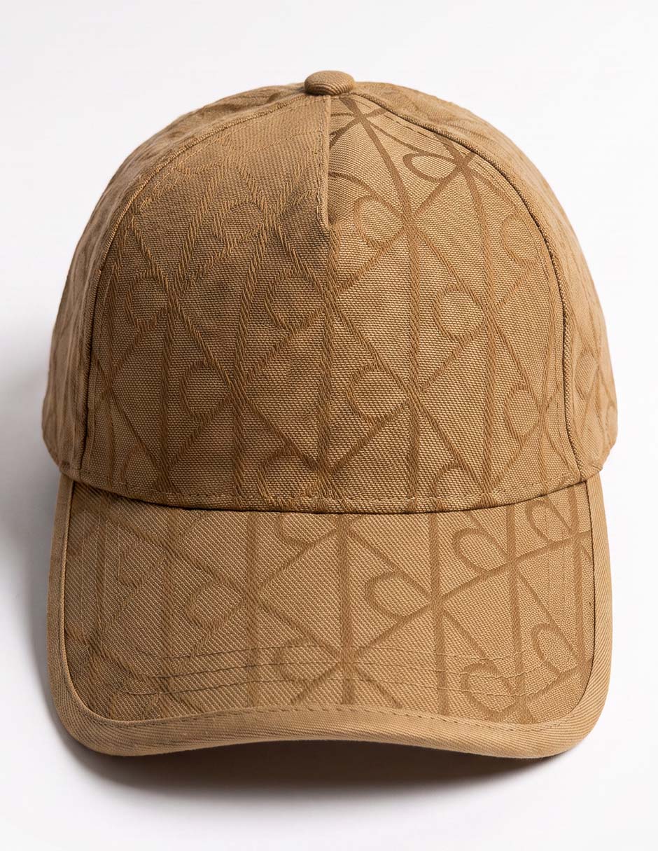 Gorra visera curva casual estampado geométrico