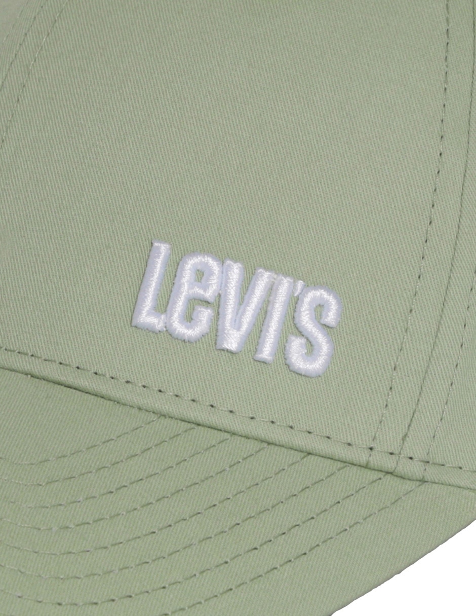 Gorra con visera curva levi's para mujer